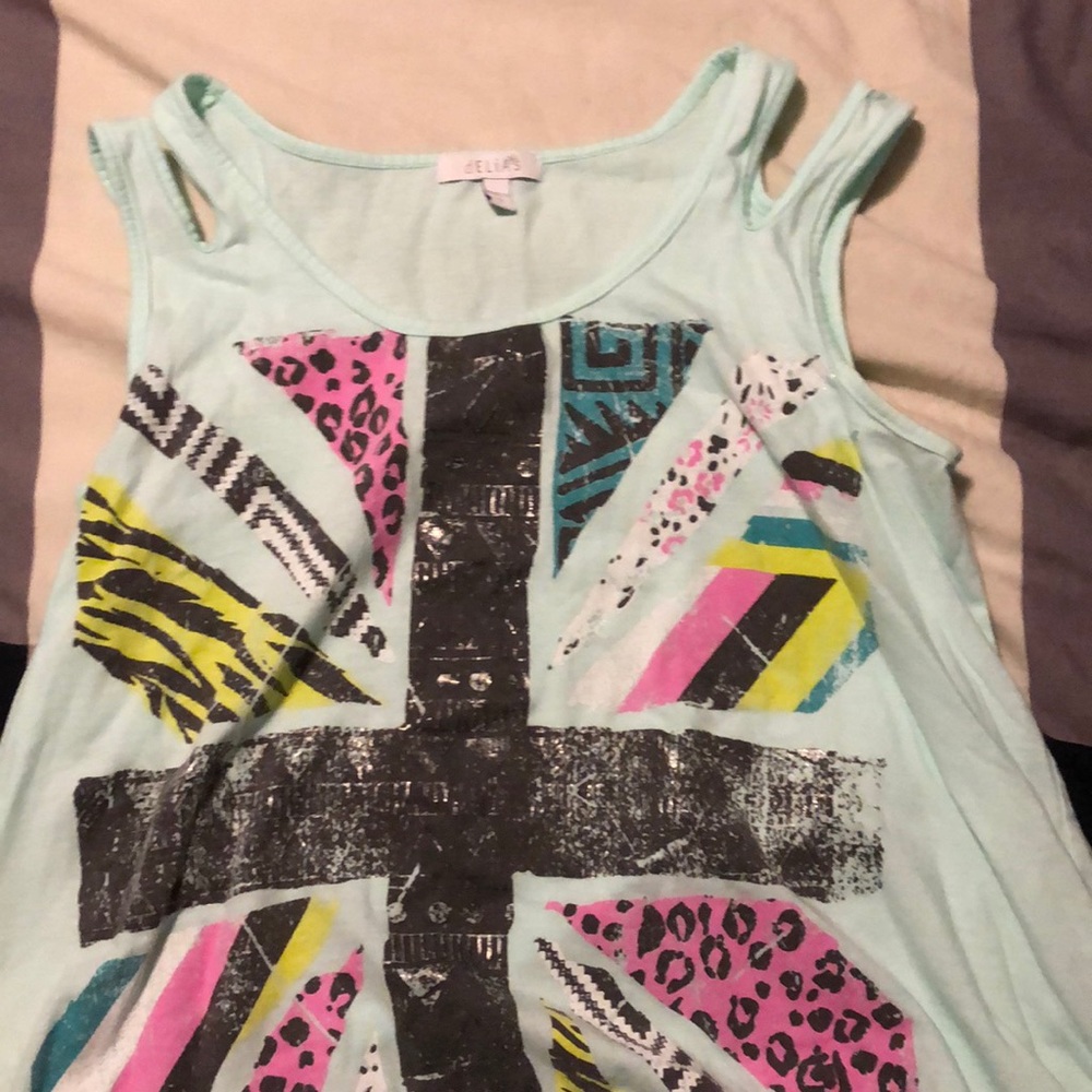 Delia’s UK flag tank top